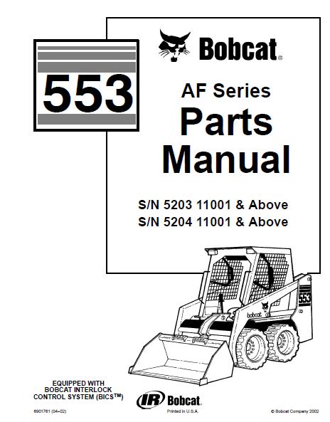 bobcat skid steer 553|bobcat 553 parts catalog.